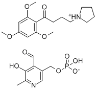 ブフロメジルピリドキサールホスファート 化学構造式