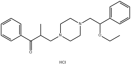 Eprazinone dihydrochloride Struktur
