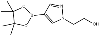 1-(2-(四氢-2H-吡喃-2-基氧)乙基)-1H-4-吡唑硼酸频哪醇酯 结构式