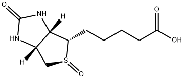 D-biotin-d-sulfoxide Struktur