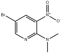 5-BROMO-N,N-DIMETHYL-3-NITROPYRIDIN-2-AMINE Structure