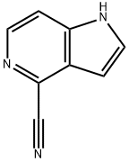 1H-PYRROLO[3,2-C]PYRIDINE-4-CARBONITRILE Structure