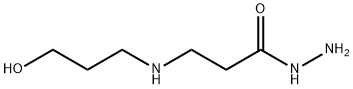 3-[(3-HYDROXYPROPYL)AMINO]PROPANOHYDRAZIDE Structure