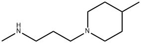 N-Methyl-3-(4-methyl-1-piperidinyl)-1-propanamine Struktur