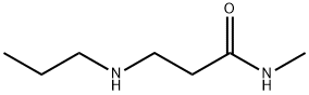 N-Methyl-3-(propylamino)propanamide Structure