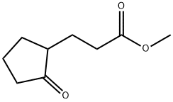 2-Oxocyclopentanepropanoic acid methyl ester Struktur