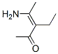 3-Penten-2-one, 4-amino-3-ethyl-, (3Z)- (9CI) Struktur