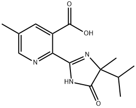 甲基咪草烟 结构式