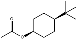 (1α,4α)-4-tert-ブチルシクロヘキシル=アセタート 化学構造式