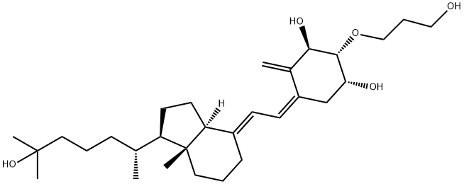 エルデカルシトール 化学構造式