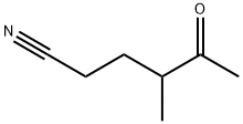 4-METHYL-5-OXO-HEXANENITRILE Structure