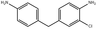 4-[(4-氨基苯基)甲基]-2-氯苯胺 结构式