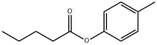 4-methylphenyl valerate  Struktur