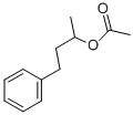 4-PHENYL-2-BUTYL ACETATE Structure