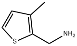 (3-甲基-2-噻吩基)甲胺, 104163-35-1, 结构式