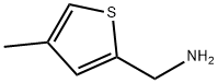 (4-甲基-2-噻吩基)甲胺, 104163-39-5, 结构式