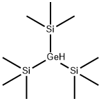 TRIS(TRIMETHYLSILYL)GERMANIUM HYDRIDE Struktur