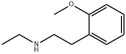 N-ETHYL-2-METHOXY-BENZENEETHANAMINE Structure