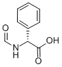 ホルミル-D-フェニルグリシン 化学構造式
