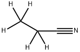 プロピオニトリル‐D5 化学構造式