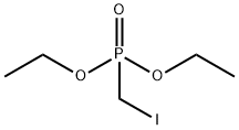 ヨードメチルホスホン酸ジエチル 化学構造式