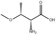 (2R,3R)-2-Amino-3-methyloxybutanoic acid Struktur
