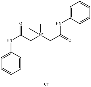 N,N-ジメチル-2-オキソ-N-[2-オキソ-2-(フェニルアミノ)エチル]-2-(フェニルアミノ)エタンアミニウム·クロリド 化学構造式