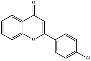 4'--氯黄酮 结构式