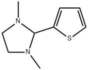 1,3-ジメチル-2-(2-チエニル)イミダゾリジン 化学構造式