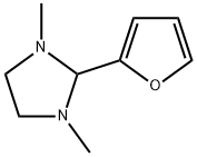 1,3-二甲基-2-(2-呋喃基)咪唑烷, 104208-14-2, 结构式