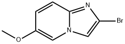 IMidazo[1,2-a]pyridine, 2-broMo-6-Methoxy- Struktur