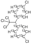 4,4ˊ-滴滴涕 13C12, 104215-84-1, 结构式