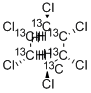 GAMMA-HCH 13C6 化学構造式