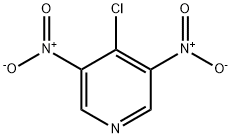4-chloro-3,5-dinitro-pyridine 化学構造式