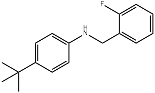 4-tert-Butyl-N-(2-fluorobenzyl)aniline, 97%|4-叔丁基-N-(2-氟苄基)苯胺