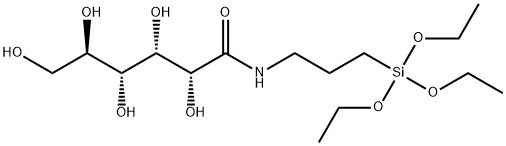 N-(3-TRIETHOXYSILYLPROPYL)GLUCONAMIDE Structure