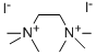 三甲基-[2-(三甲基铵基)乙基]铵二碘化物, 10428-58-7, 结构式