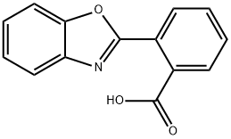 2-(1,3-benzoxazol-2-yl)benzoic acid Struktur