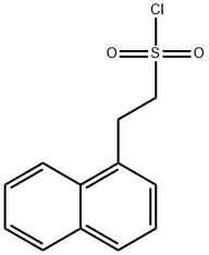 2-(1-NAPHTHYL)ETHANESULFONYL CHLORIDE Structure