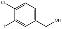(4-氯-3-碘苯基)甲醇 结构式