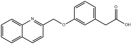 [3-(QUINOLIN-2-YLMETHOXY)-PHENYL]-ACETIC ACID Struktur