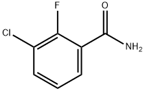 3-氯-2-氟苯甲酰胺, 104326-94-5, 结构式