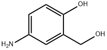 5-アミノ-2-ヒドロキシベンジルアルコール 化学構造式