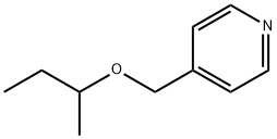 4-sec-butoxymethyl-pyridine Struktur