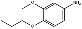 3-甲氧基-4-丙氧基苯胺, 104338-87-6, 结构式