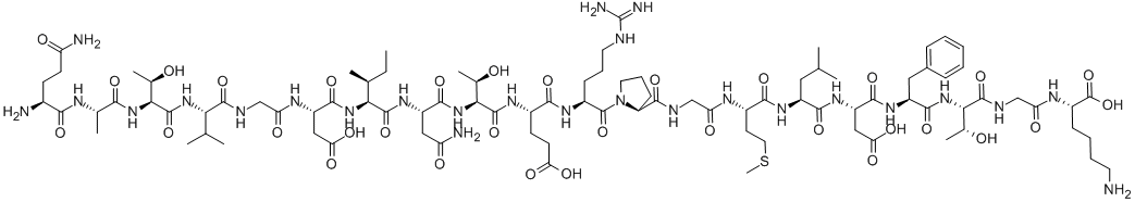 DIAZEPAM BINDING INHIBITOR FRAGMENT (HUMAN) Structure