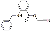 2-(Benzylamino)benzoic acid cyanomethyl ester Structure