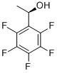 R(+)-1-(PENTAFLUOROPHENYL)ETHANOL Structure