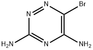 6-溴-1,2,4-三嗪-3,5-二胺, 104405-59-6, 结构式