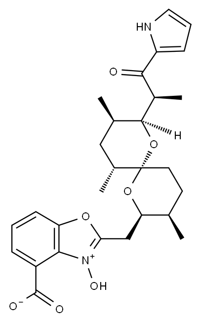 3-hydroxycezomycin 结构式